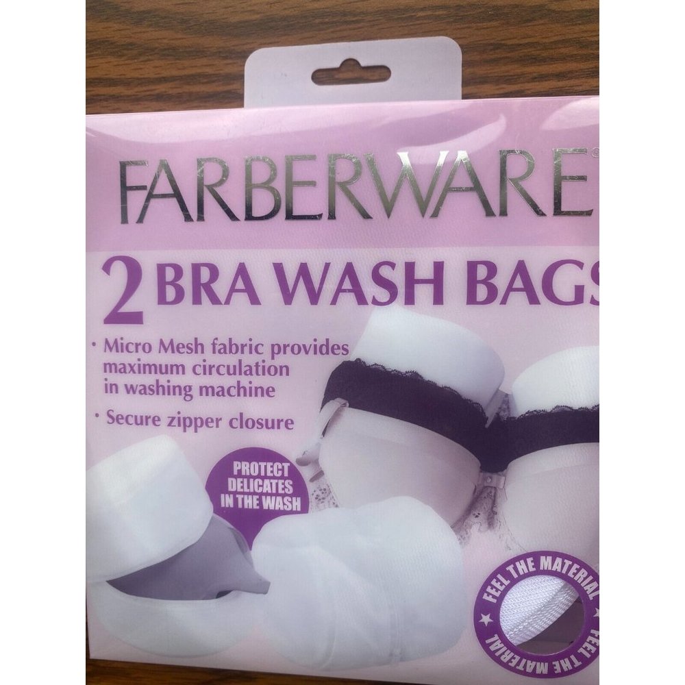 FARBERWARE 2 BRA WASH BAGS HG78